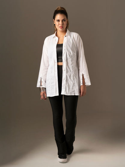 Camisa Boho Blanca