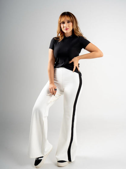 Pantalón Kutia Burdeos Ivory