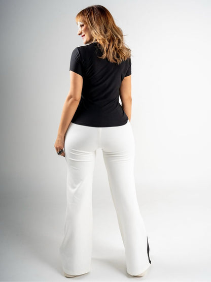 Pantalón Kutia Burdeos Ivory