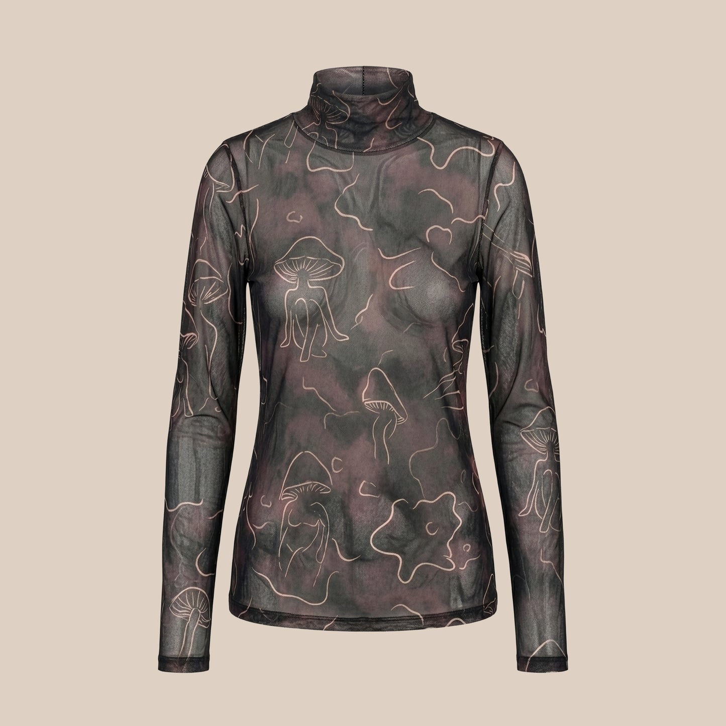 Camisa Manga Larga Mesh Simbiosis