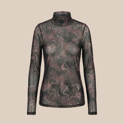 Camisa Manga Larga Mesh Simbiosis