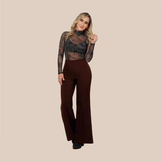 Pantalon Kutia Campana Chocolate