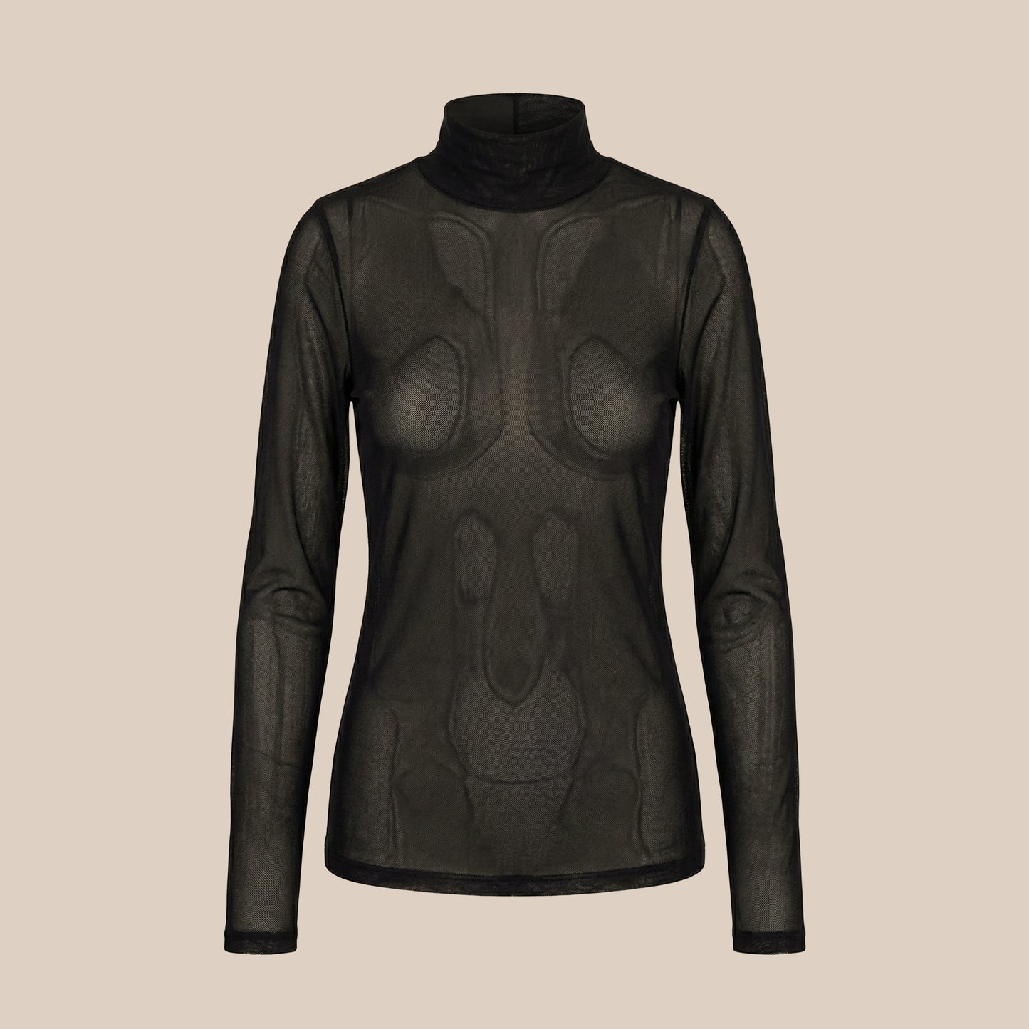 Camisa Manga Larga Mesh Sombra