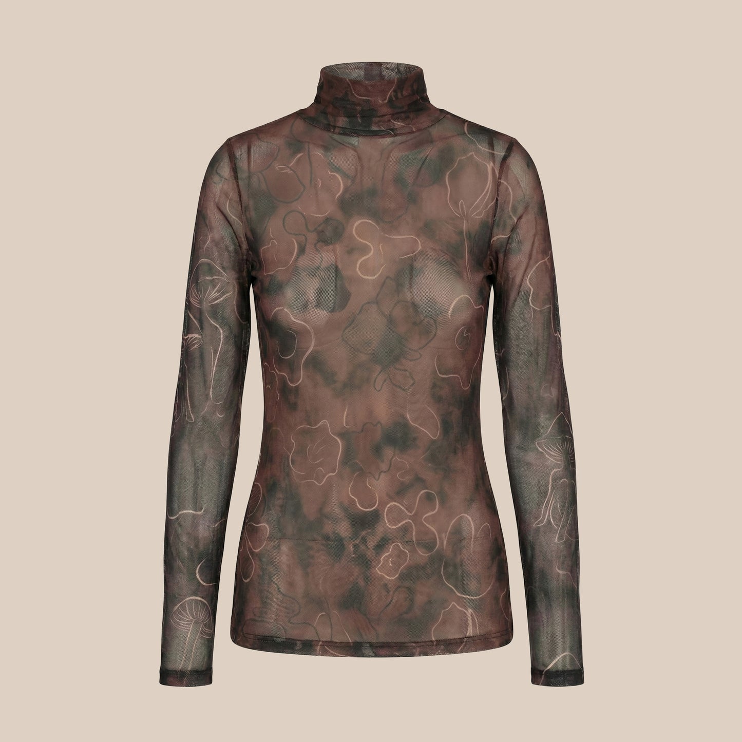 Camisa Manga Larga Mesh Eden