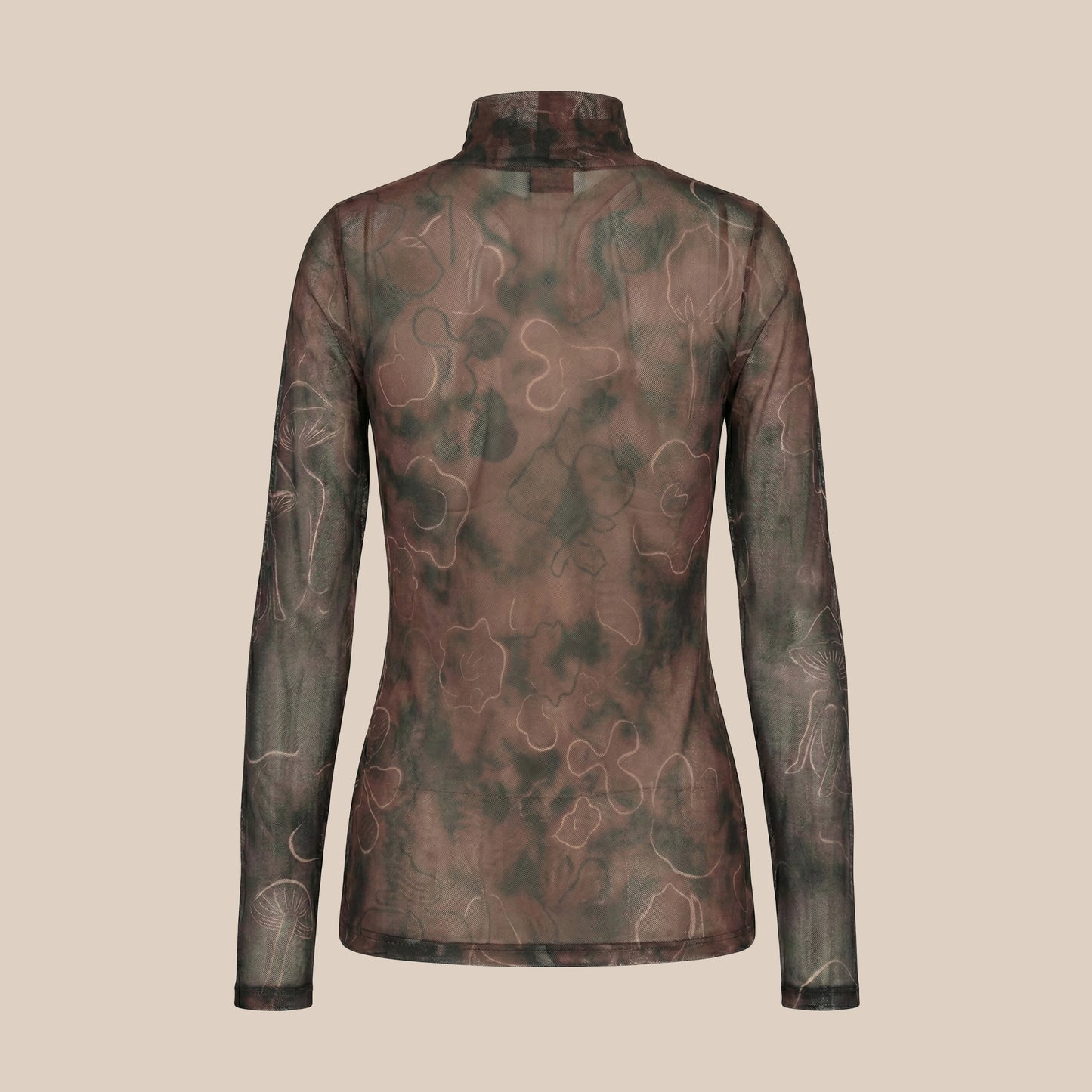 Camisa Manga Larga Mesh Eden