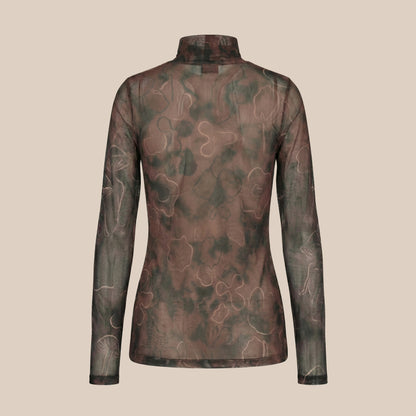 Camisa Manga Larga Mesh Eden