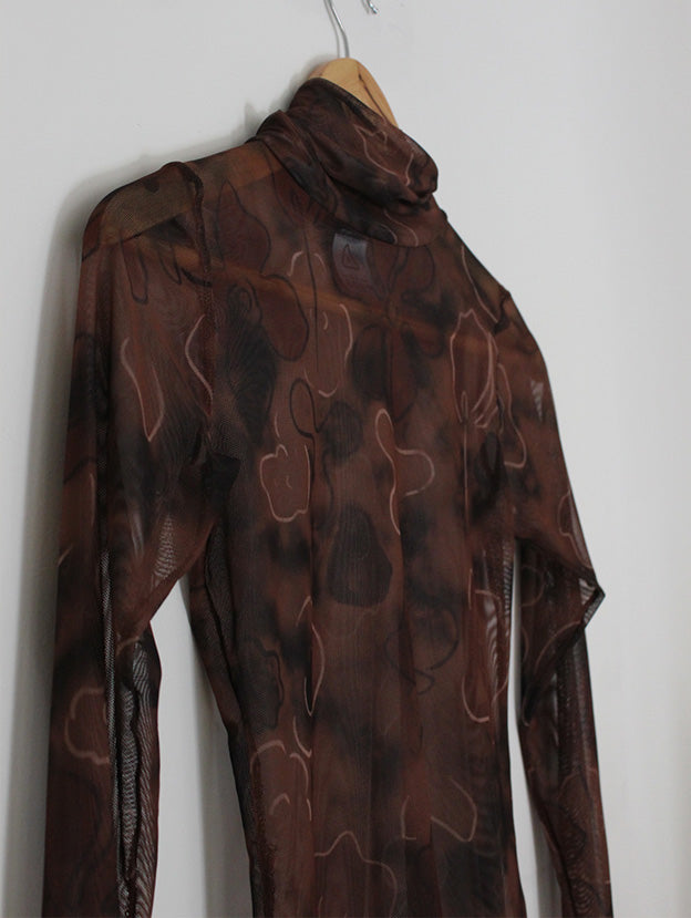 Camisa Manga Larga Mesh Eden