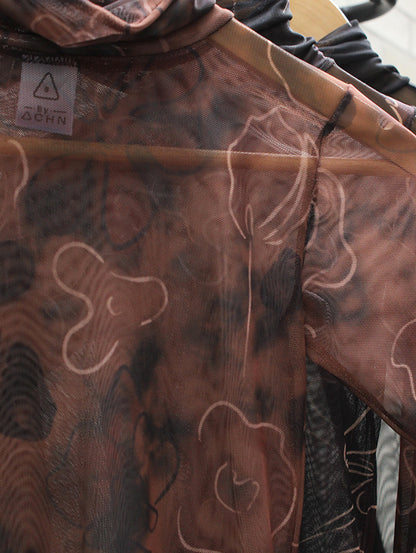 Camisa Manga Larga Mesh Eden