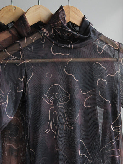 Camisa Manga Larga Mesh Simbiosis