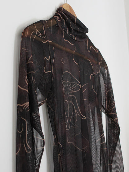 Camisa Manga Larga Mesh Simbiosis